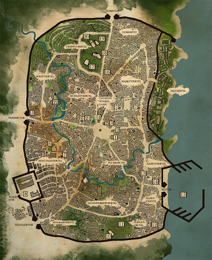 Stadtkarte